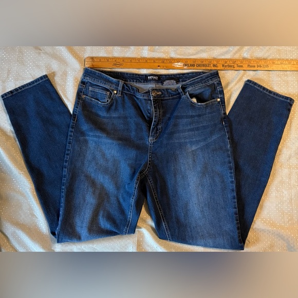 Buffalo Womens 14/34 Mid Rise Skinny Blue 1048427 Denim Jeans David Bitton - Picture 3 of 10